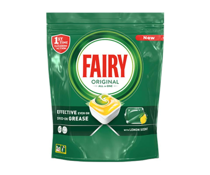 Akcesoria do zmywarek Fairy Kapsułki All-in-one Lemon 100 szt.